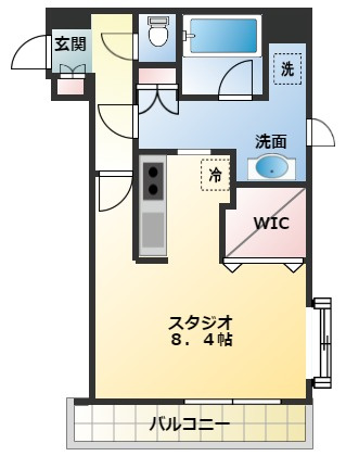 ルリオン府中駅前LELION府中駅前の間取り