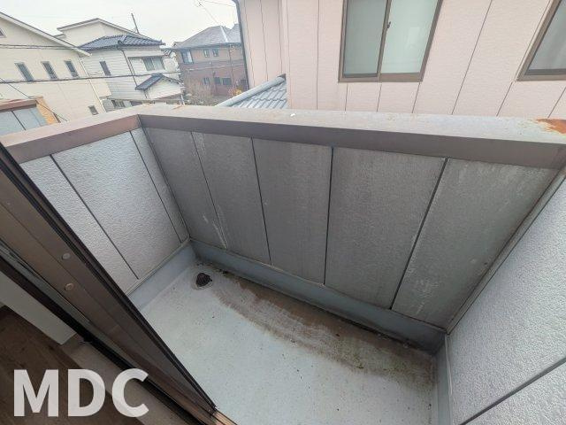 サンキュ藍住のバルコニー