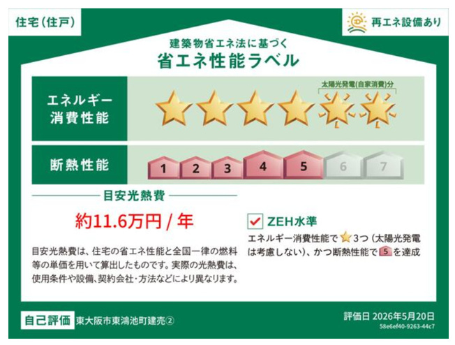 【外観】 | 東大阪市東鴻池町5丁目　【2号棟/全2棟】 | 【着工してます！2026年7月9日現在☆】