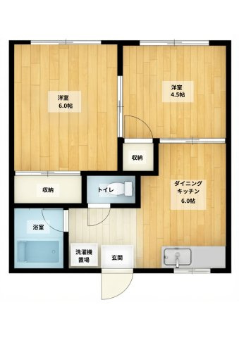 【間取り】 | ケヤキハイツ
