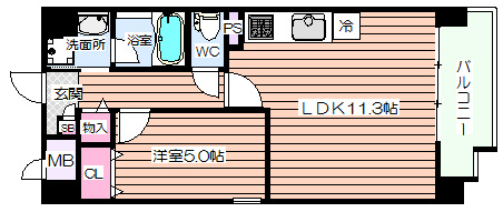 【間取り】 | 海老江サンライズ