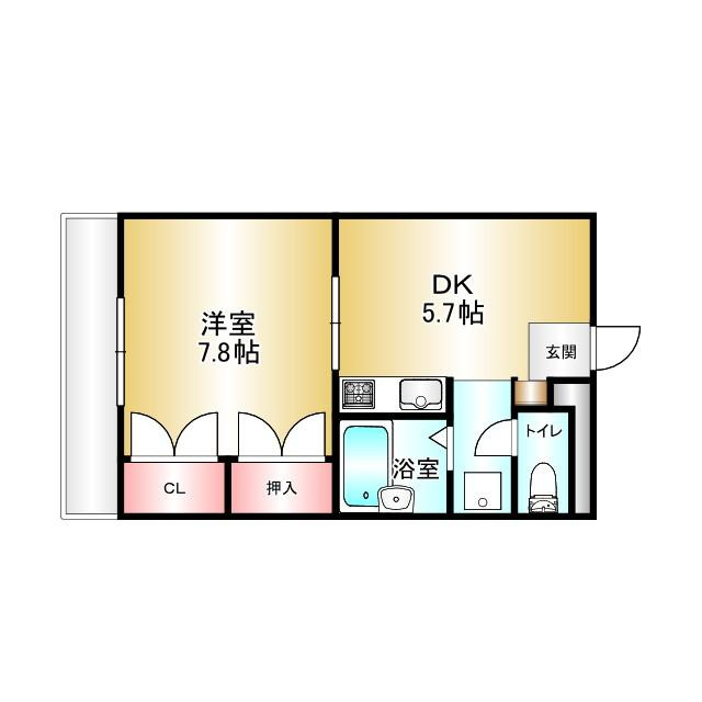 ＪＹＵＲＡＫＵの間取り|別号数タイプ