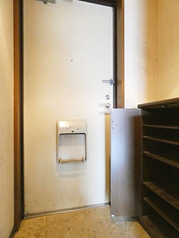 レージュ神ノ倉の玄関|毎日通る玄関はこちらです