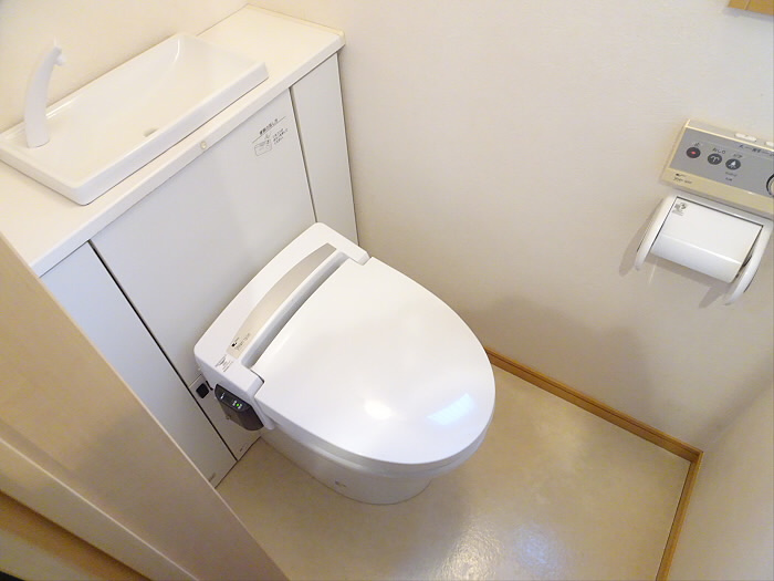 グレイス大原のトイレ|コンパクトで使いやすいトイレです