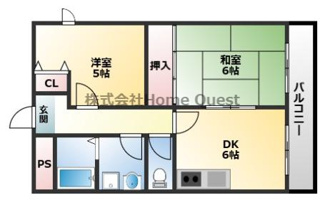 【間取り】 | グリーンハイツ源氏ケ丘