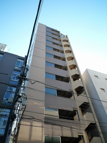 メインステージ東神田Ⅱの外観|外観もきれいです