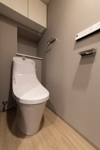 プラウドフラット文京千駄木のトイレ|清潔感のあるトイレです