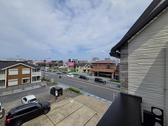 調布市下石原２丁目のアパートの展望