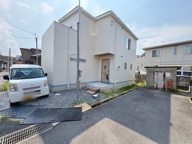 草津市上笠2丁目　新築戸建ての外観