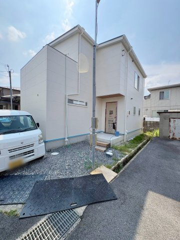 草津市上笠2丁目　新築戸建ての外観