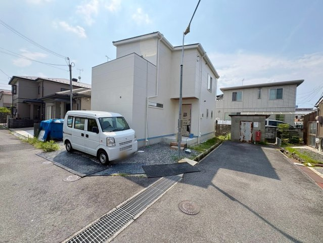 草津市上笠2丁目　新築戸建ての外観