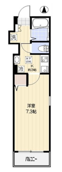 フェルメール朝霞台の間取り