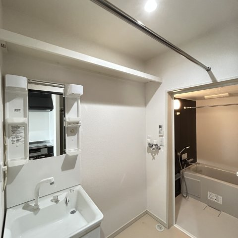 シャンブレット中島の洗面所