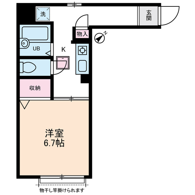 ストリームフラッツの間取り