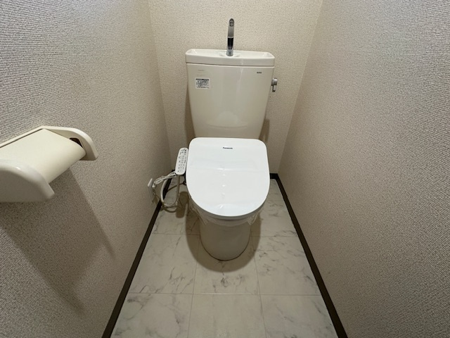 ライズホーム西武立川のトイレ|落ち着いた色調のトイレです