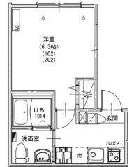 ＫＥＩＡＩ　ＲＥＳＩＤＥＮＣＥ　南柏Ⅱの間取り