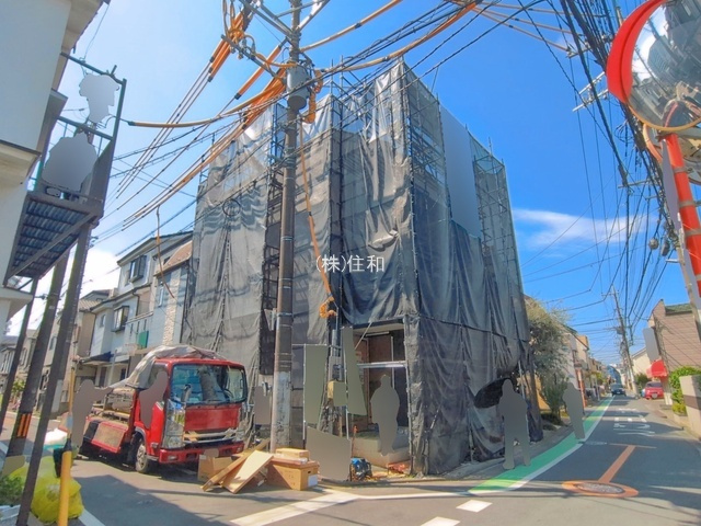【新築分譲住宅】ふじみ野市大原の前面道路含む現地写真
