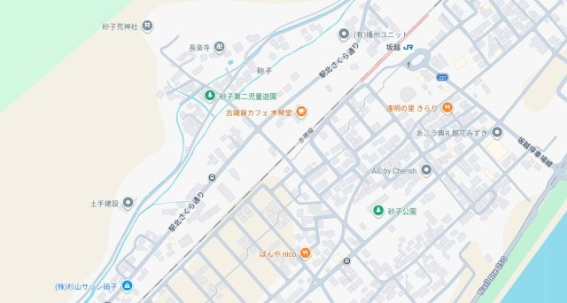 赤穂市砂子　第5期　新築一戸建ての地図
