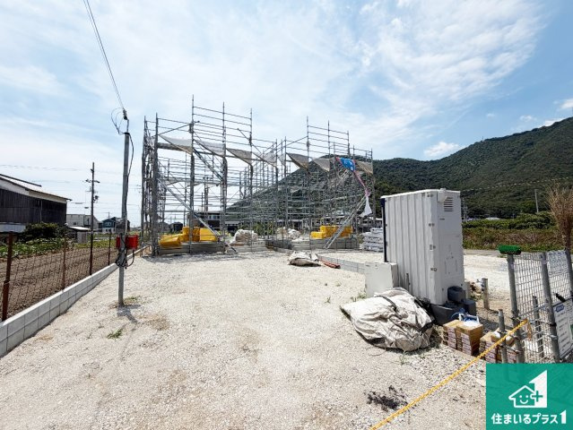 赤穂市砂子　第5期　新築一戸建ての外観|現在建築中！落ち着いた街並みで新生活を始めることが出来そう！周辺の物件も併せてご紹介させて頂きます！