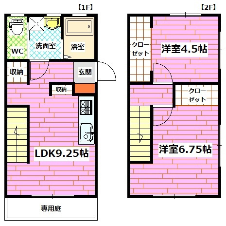 T's　ＳＱＵＡＲＥの間取り