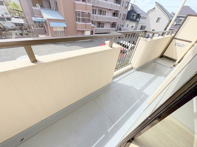 マンション摂陽のバルコニー