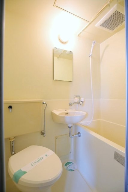 アサカシオン大岡山の浴室|落ち着いた空間のお風呂です