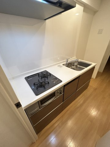 大阪市中央区谷町７丁目の賃貸マンションのキッチン