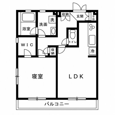 ドゥ・ミル・レジデンスの間取り