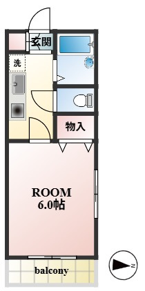 リバース大野の間取り