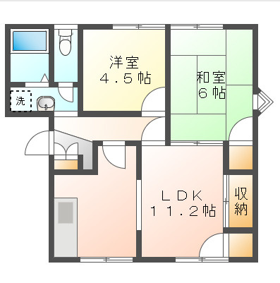 【間取り】 |  ルネサンスハイツ