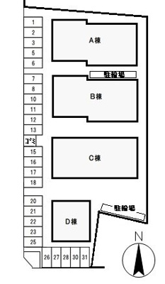 【駐車場】 | クライン・ブリュッケB