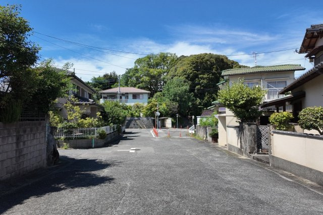 【土地】福岡市城南区片江4丁目の前面道路含む現地写真