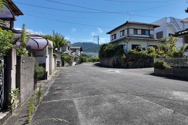 【土地】福岡市城南区片江4丁目の前面道路含む現地写真