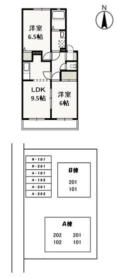 【間取り】 | エトワール中井　A
