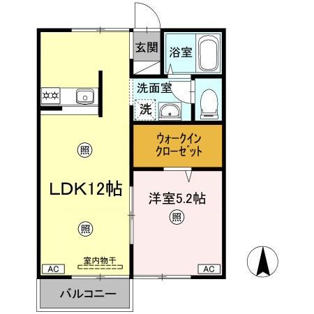 【間取り】 | ベルジュール　B棟