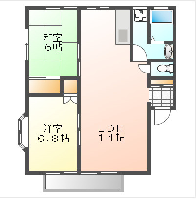 【間取り】 | 瑞穂の里　Ｄ棟