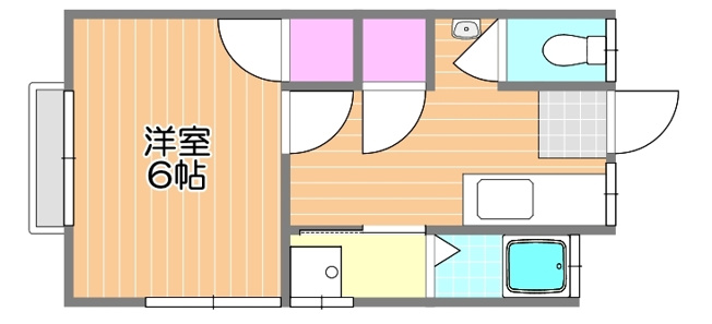 【間取り】 | 中嶋アパート