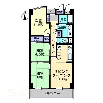 【間取り】 | サーパス後楽園