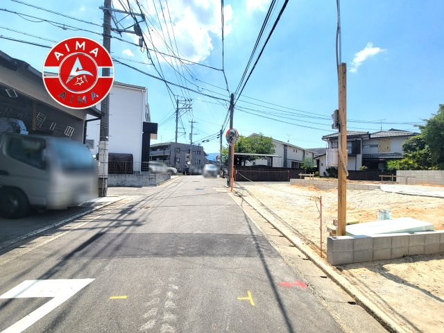 福岡市南区野多目5丁目第1-1棟（1号棟）の前面道路含む現地写真|見学の時間などお気軽にお問い合わせ下さい。