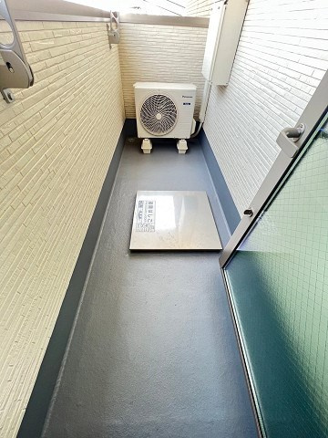 フジパレス尼崎城南のバルコニー