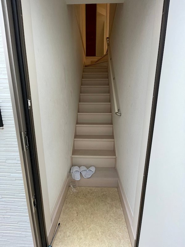 ミハス池尻の玄関