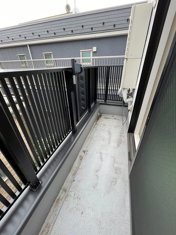 ミハス池尻のバルコニー
