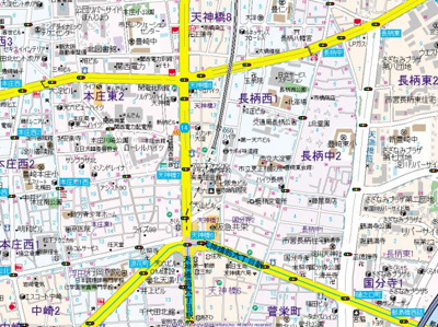 【地図】 | サクセス天神橋フロント