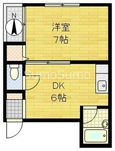 メイツ松屋町の間取り
