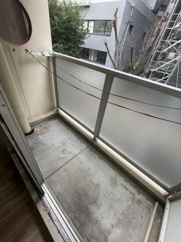 トシヤマンションのバルコニー