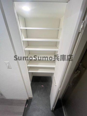 プレサンス神戸セレスティアのその他|小物を収納するのに便利です