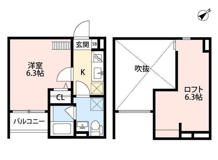 Impressive　Sumaの間取り