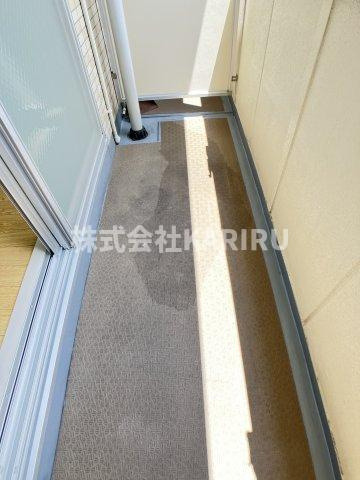 グランカーサ都島のバルコニー
