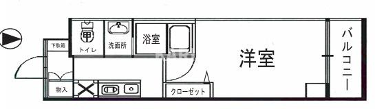 グランカーサ都島の間取り