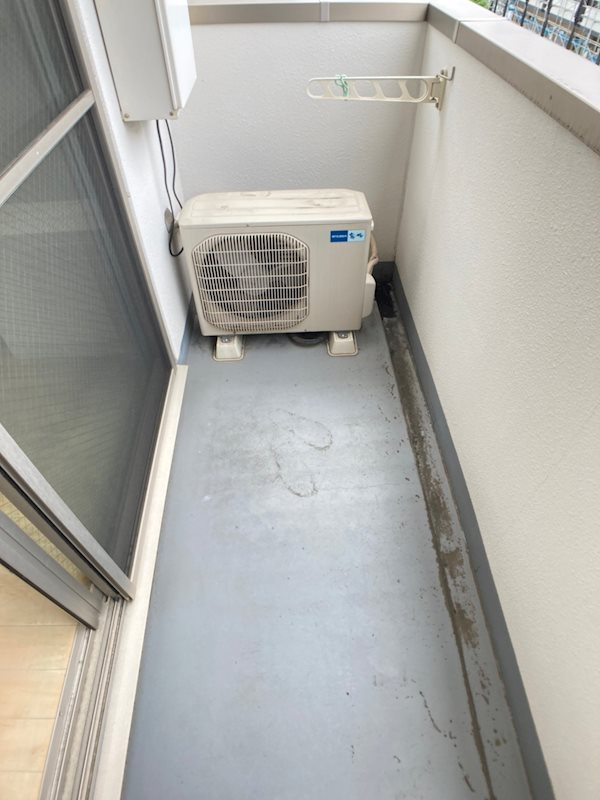グランパシフィック難波南のバルコニー